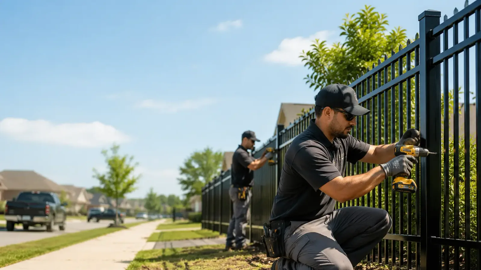 Metal Fence Installation in Hillburn, NY